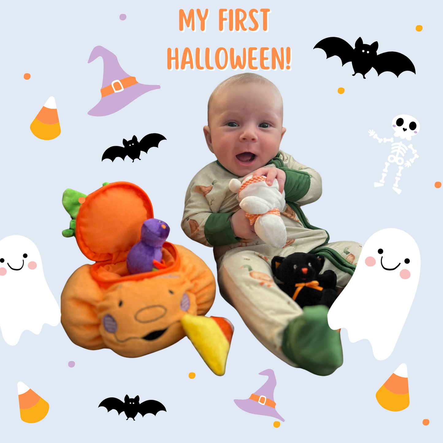 My First Halloween Pumpkin Play Set