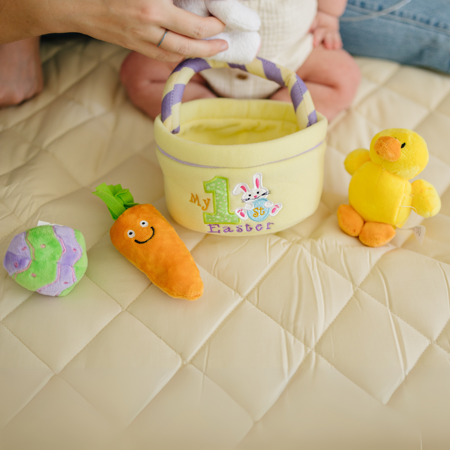 Easter Basket 5-Piece Soft Playset