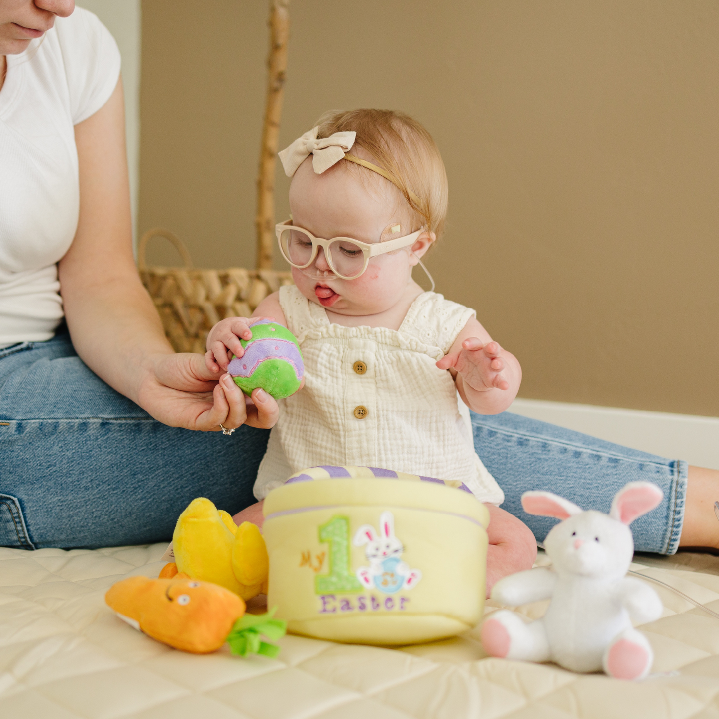 Easter Basket 5-Piece Soft Playset