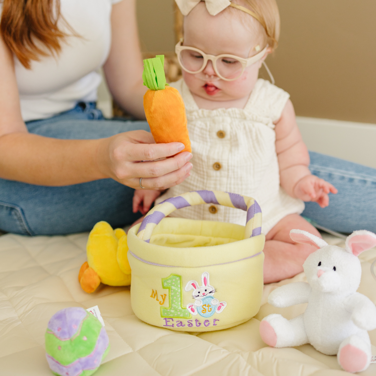 Easter Basket 5-Piece Soft Playset