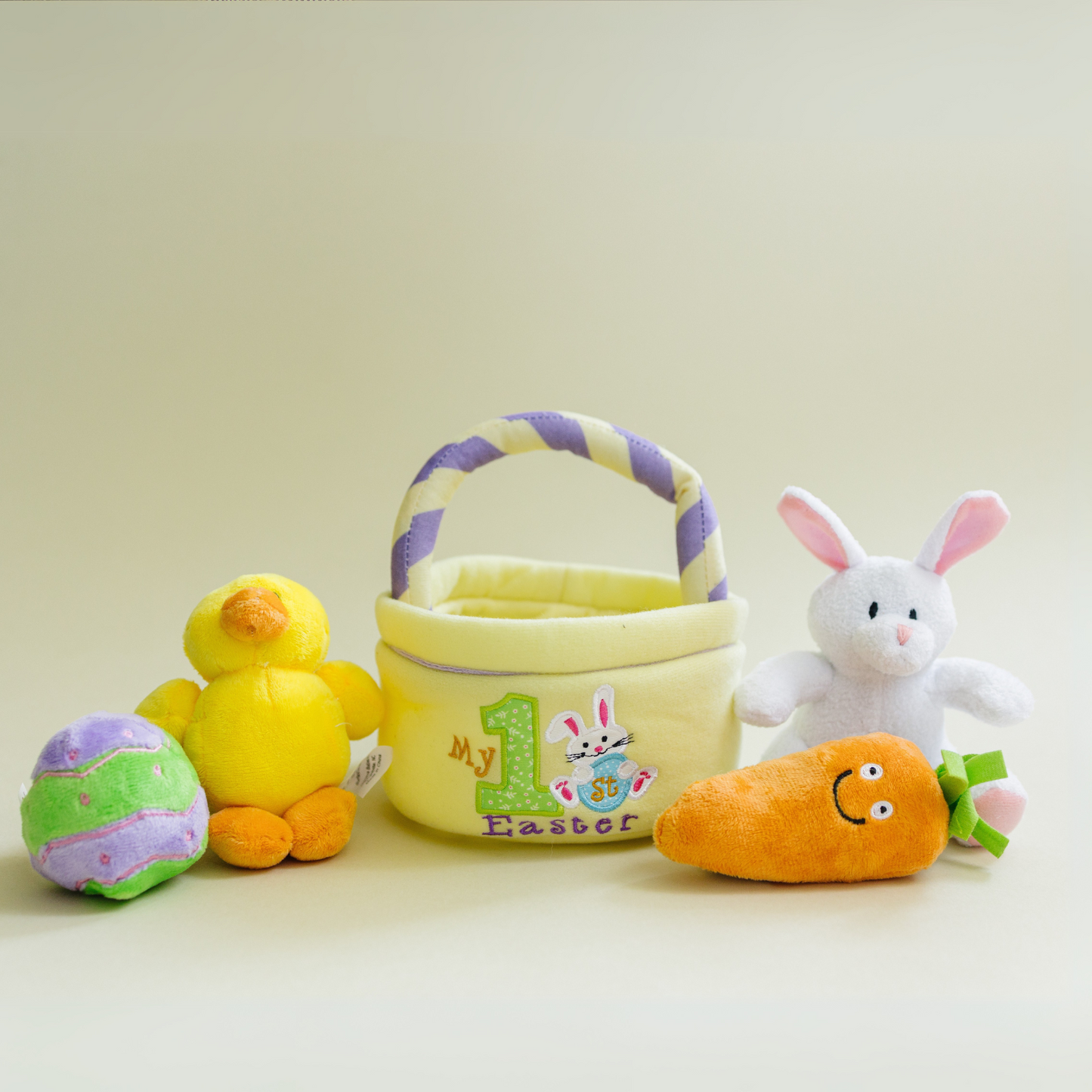 Easter Basket 5-Piece Soft Playset