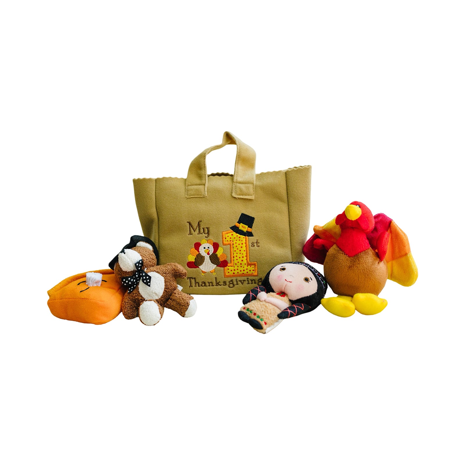 My Baby's First Thanksgiving Holiday Fill and Spill Toy Playset with 4 ct SensoryToys