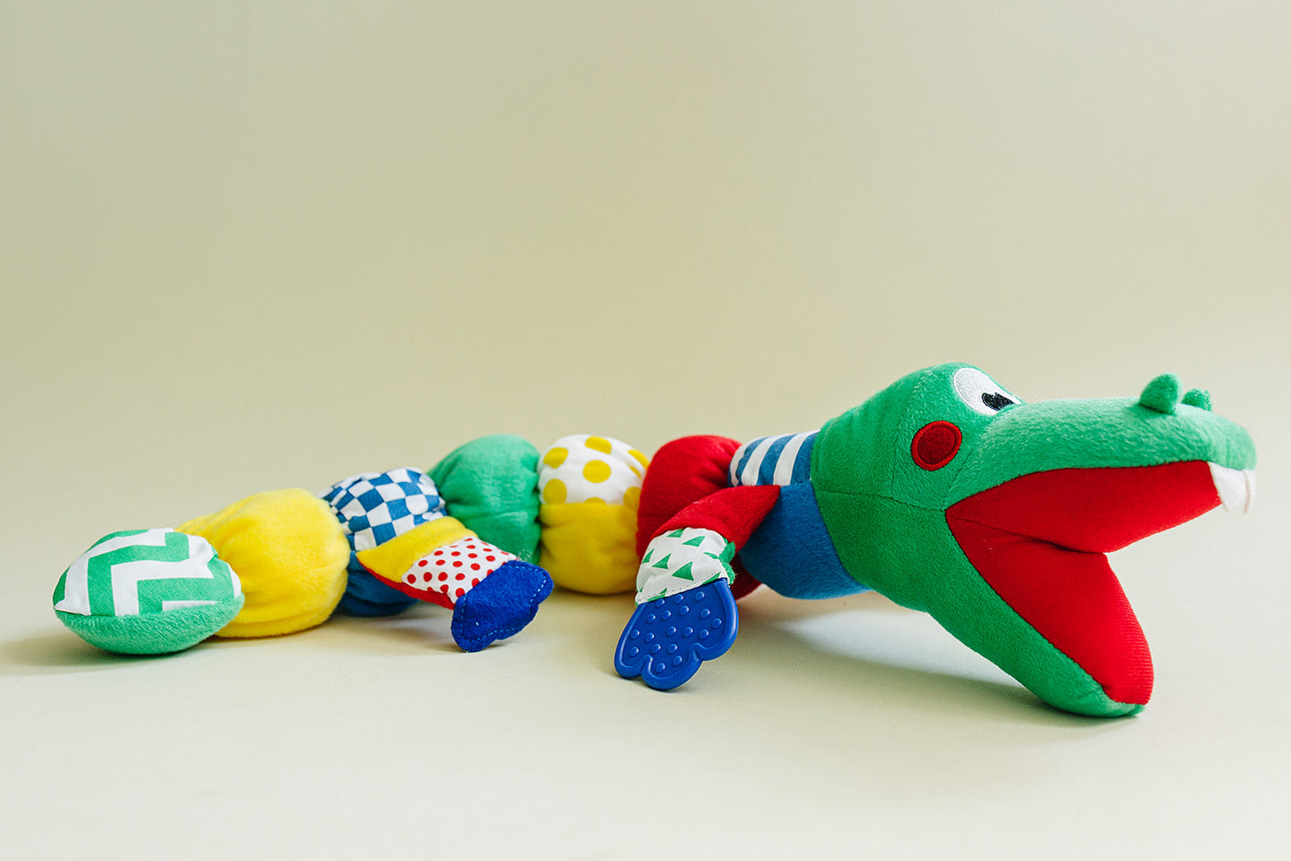 Alligator / Crocodile / Dragon Multi Sensory, Baby Teether 