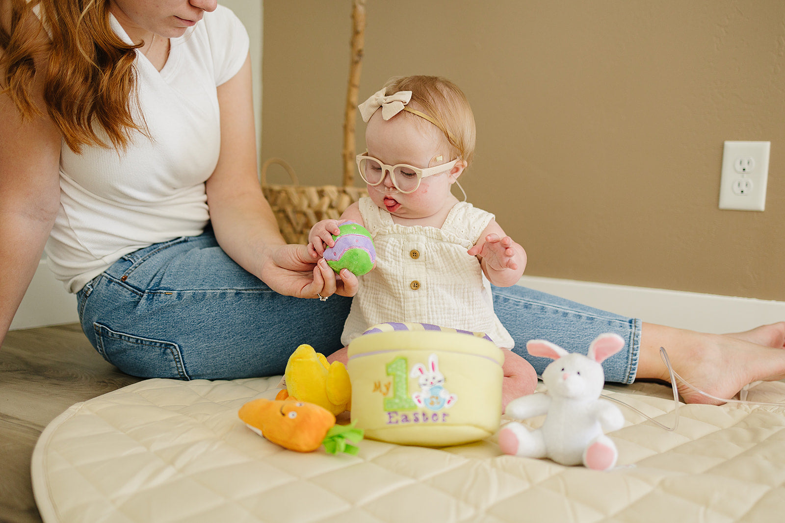 Easter Basket 5-Piece Soft Playset