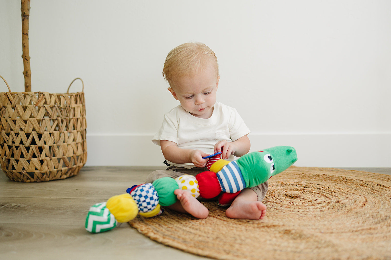 Alligator / Crocodile / Dragon Multi Sensory, Baby Teether 