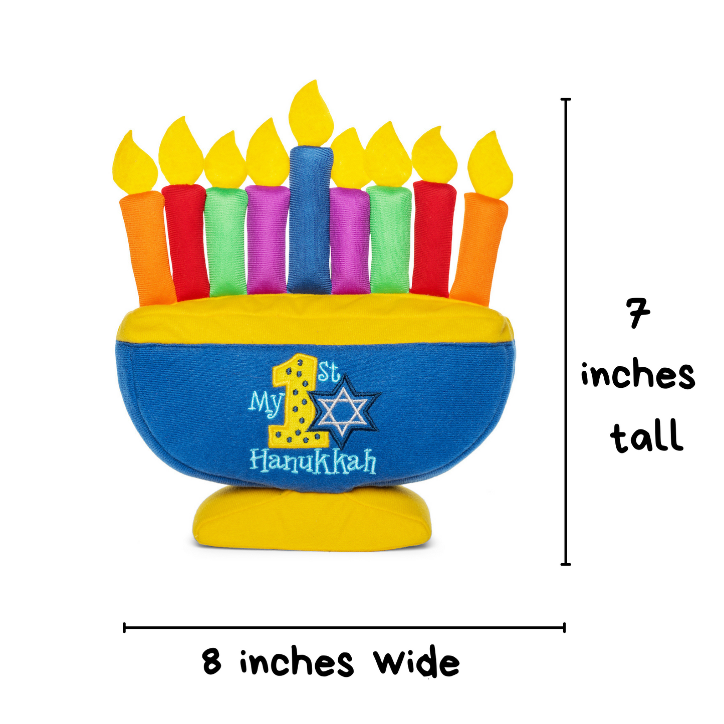 Hanukkah Playset with 4 Piece Sensory Toys